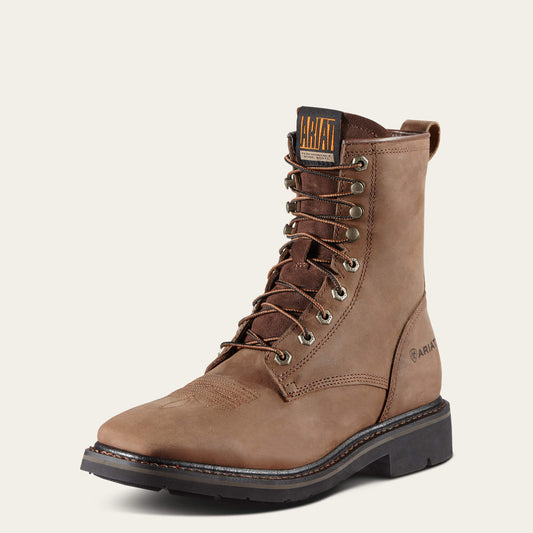 Cascade 8" Wide Square Toe Work Boot - US 8128
