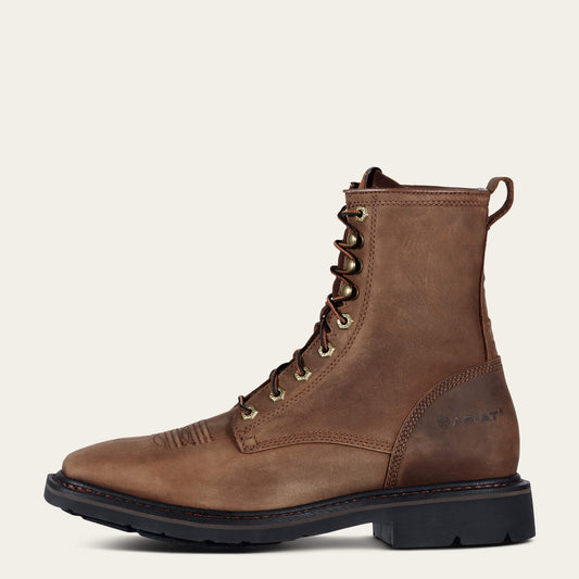 Cascade 8" Wide Square Toe Work Boot - US 8128