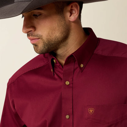 Solid Twill Classic Fit Shirt - US 8707