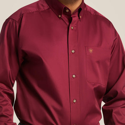Solid Twill Classic Fit Shirt - US 8707