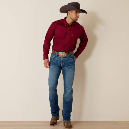 Solid Twill Classic Fit Shirt - US 8707