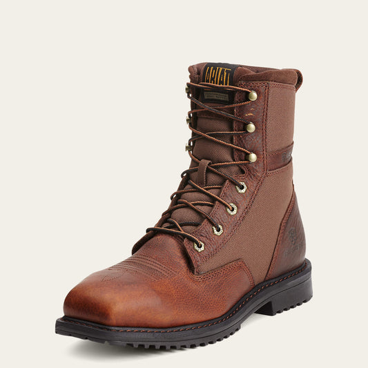 RigTek 8" Wide Square Toe Composite Toe Work Boot - US 4558