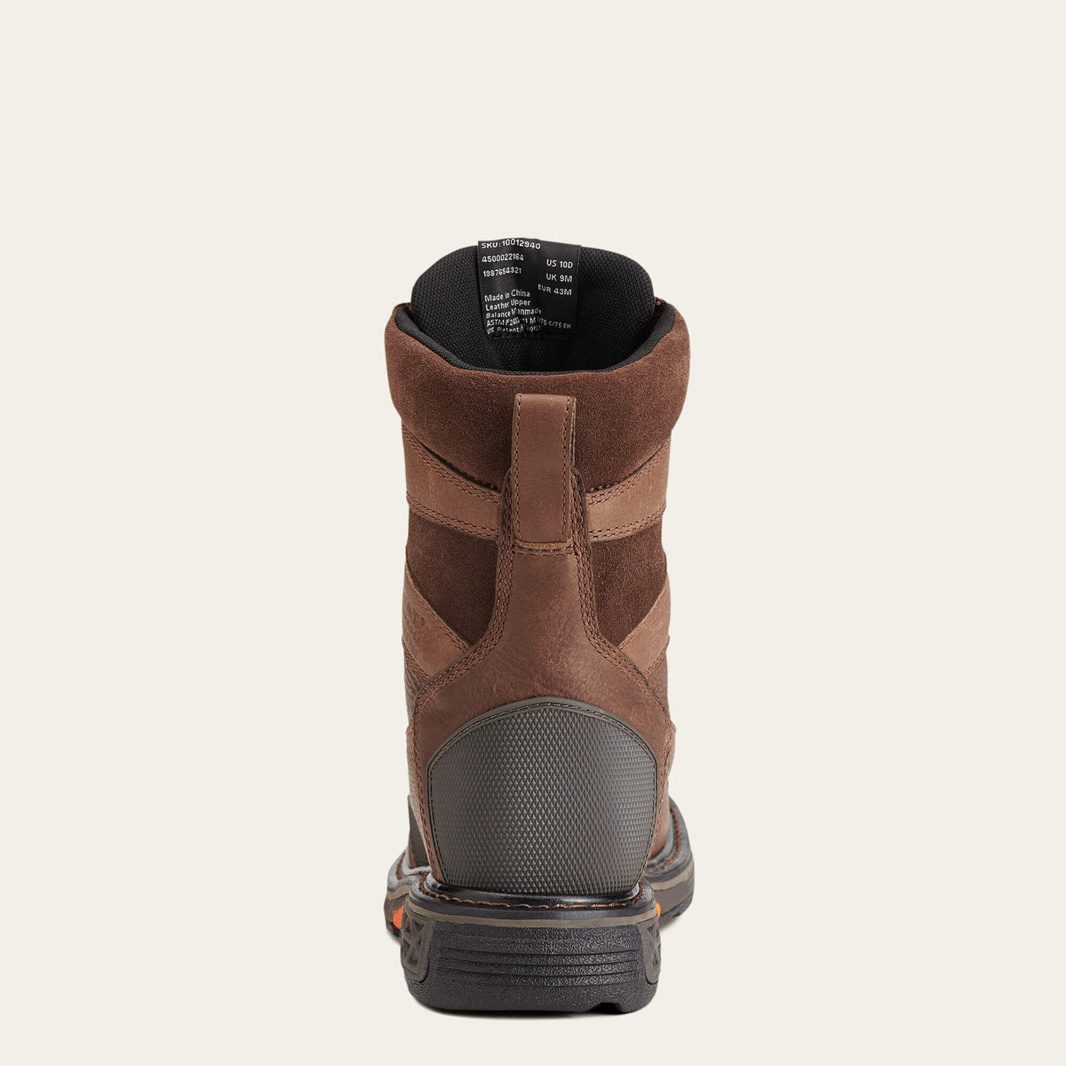 OverDrive 8" Wide Square Toe Waterproof Composite Toe Work Boot - US 9828