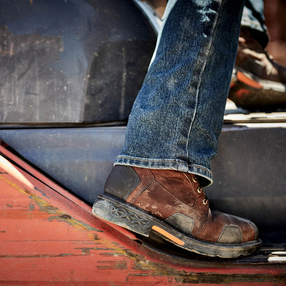 OverDrive 8" Wide Square Toe Waterproof Composite Toe Work Boot - US 9828
