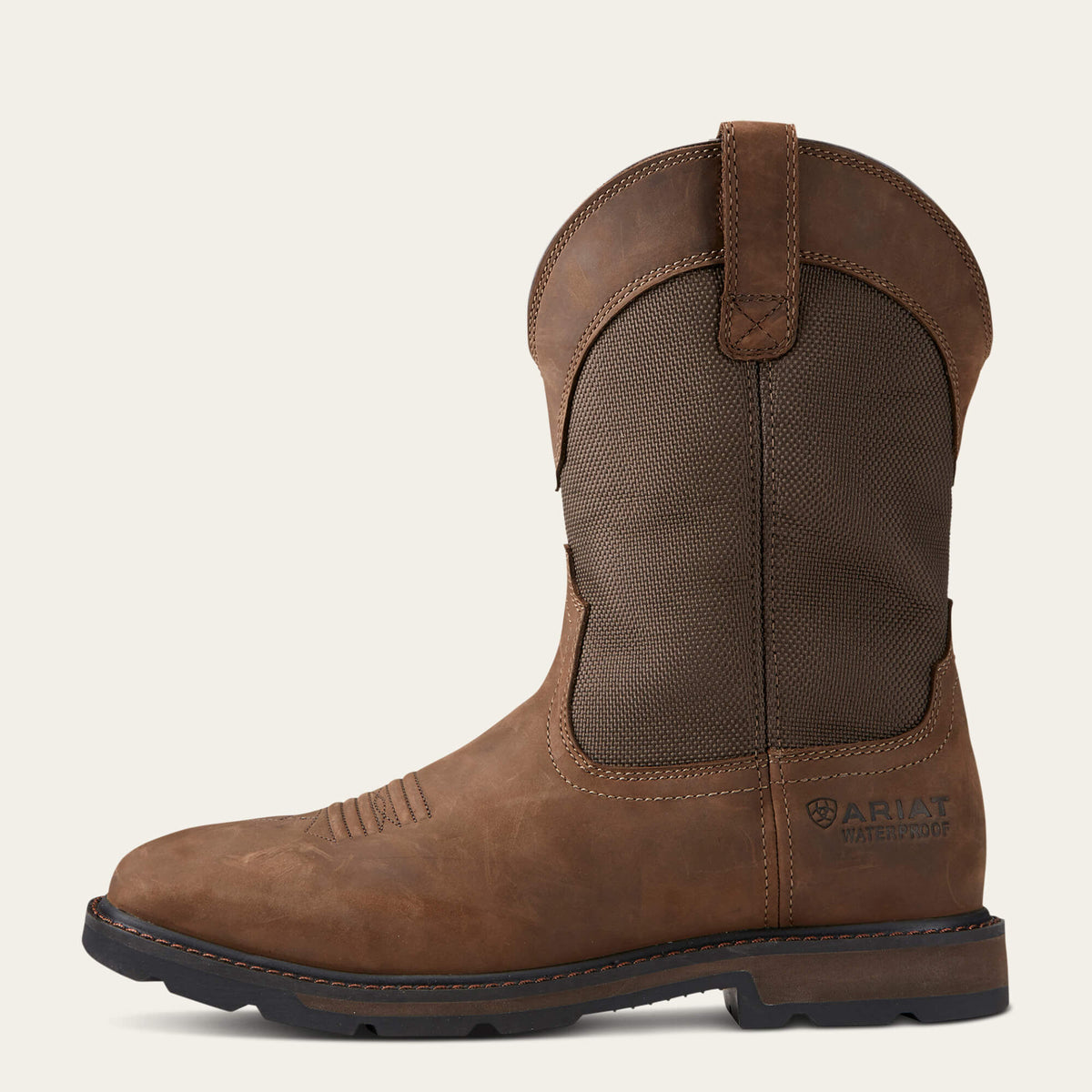 Groundbreaker Wide Square Toe Waterproof Steel Toe Work Boot - US 5723