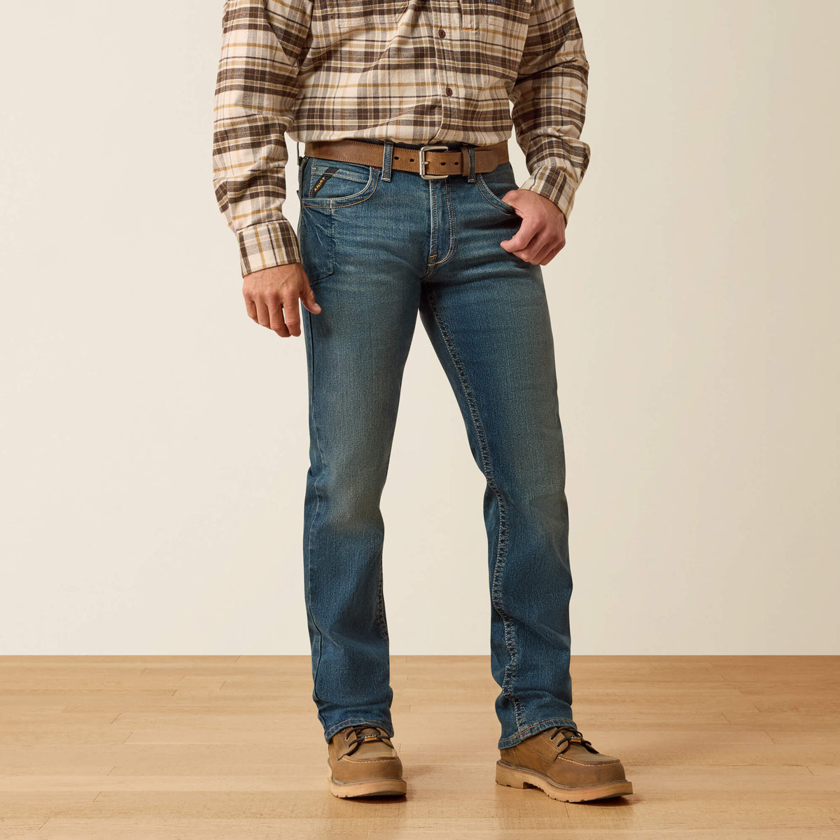Rebar M5 Straight DuraStretch Edge Stackable Straight Leg Jean - US 3801