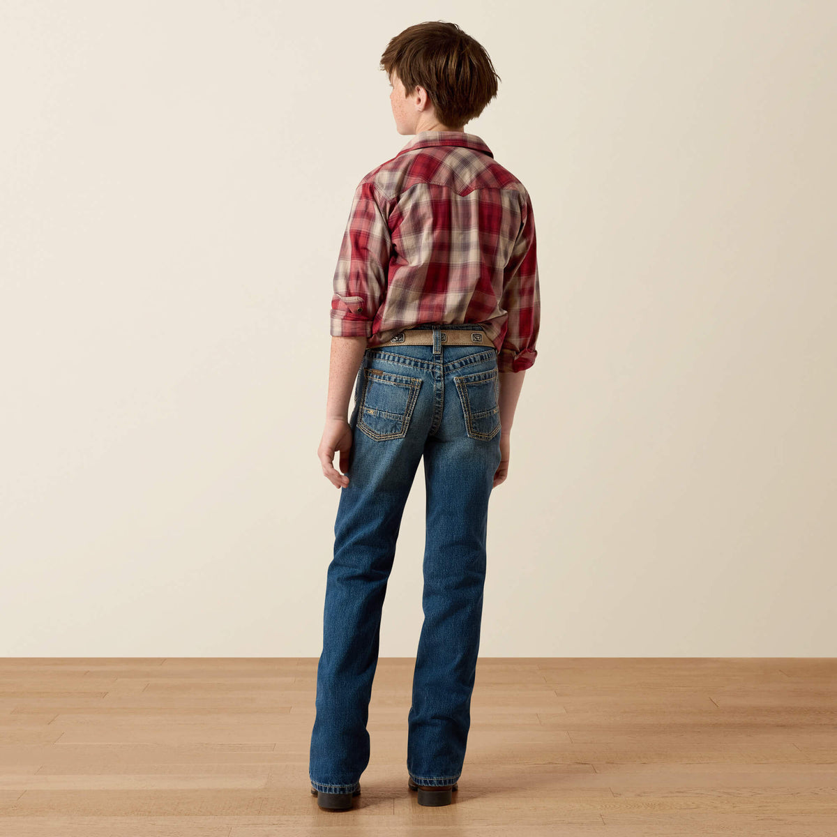 B4 Relaxed Boundary Boot Cut Jean - US 3618
