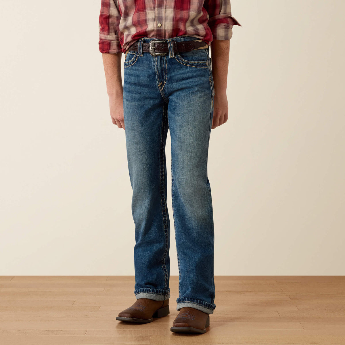 B4 Relaxed Boundary Boot Cut Jean - US 3618