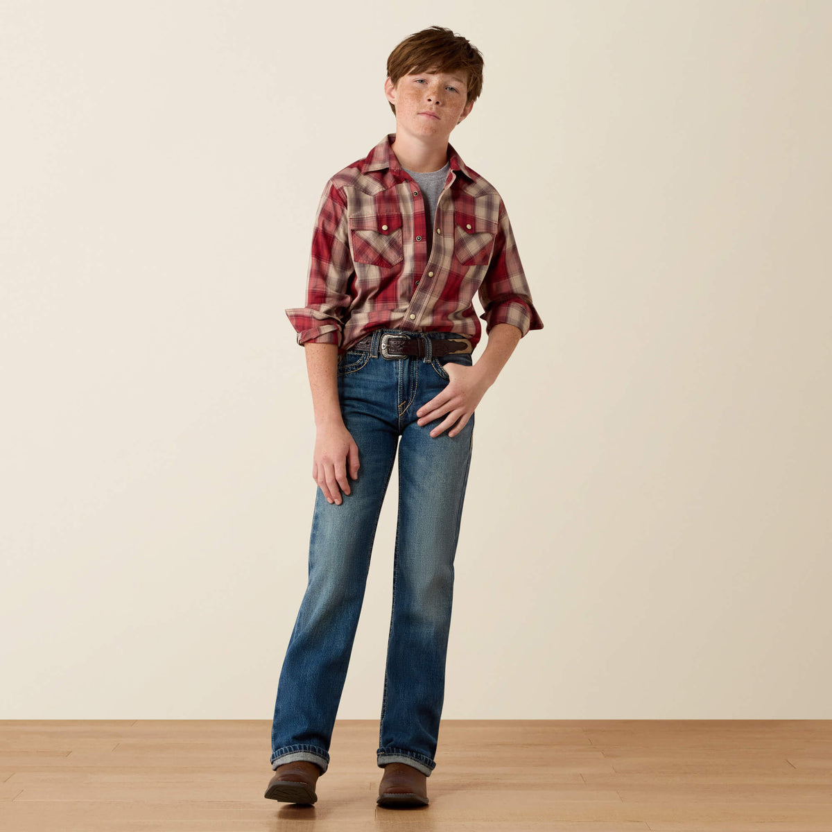 B4 Relaxed Boundary Boot Cut Jean - US 3618