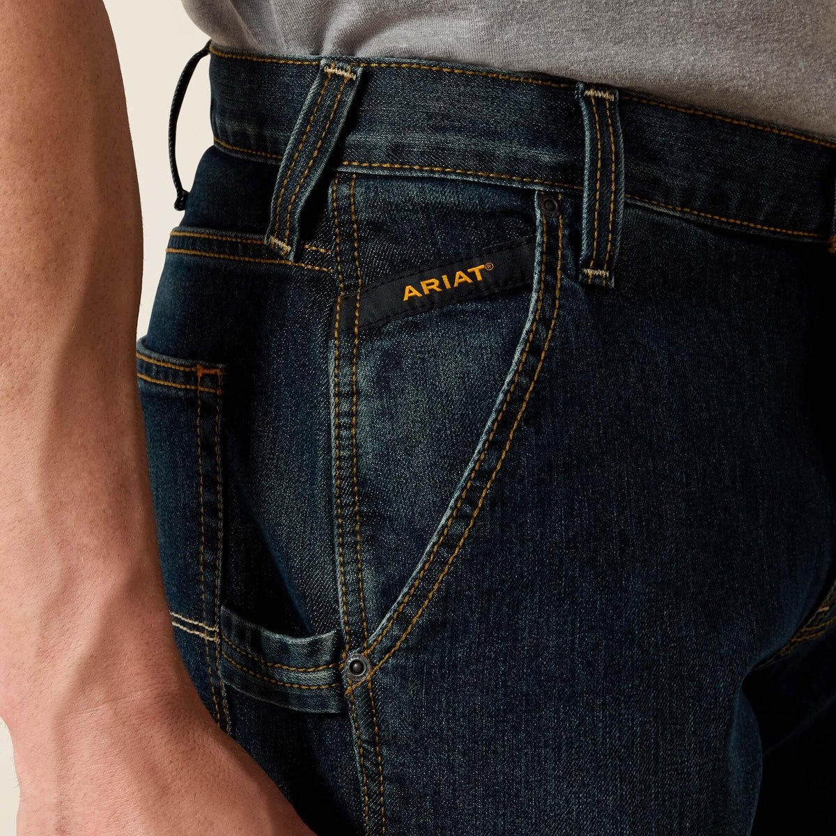 Rebar M4 Relaxed Workhorse DuraStretch Boot Cut Jeans - US 3160