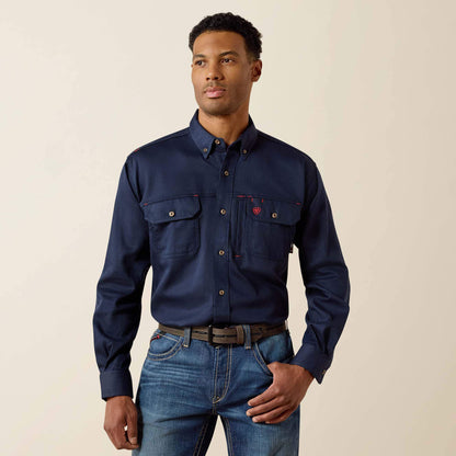 FR Solid Vent Work Shirt - US 9199