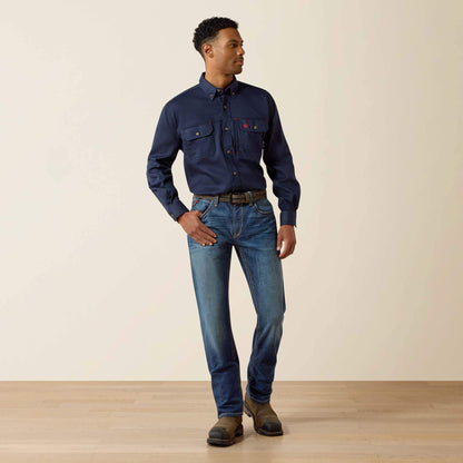 FR Solid Vent Work Shirt - US 9199