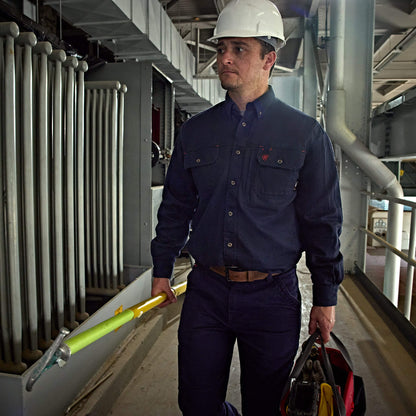 FR Solid Vent Work Shirt - US 9199