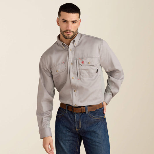 FR Solid Vent Work Shirt - US 9684
