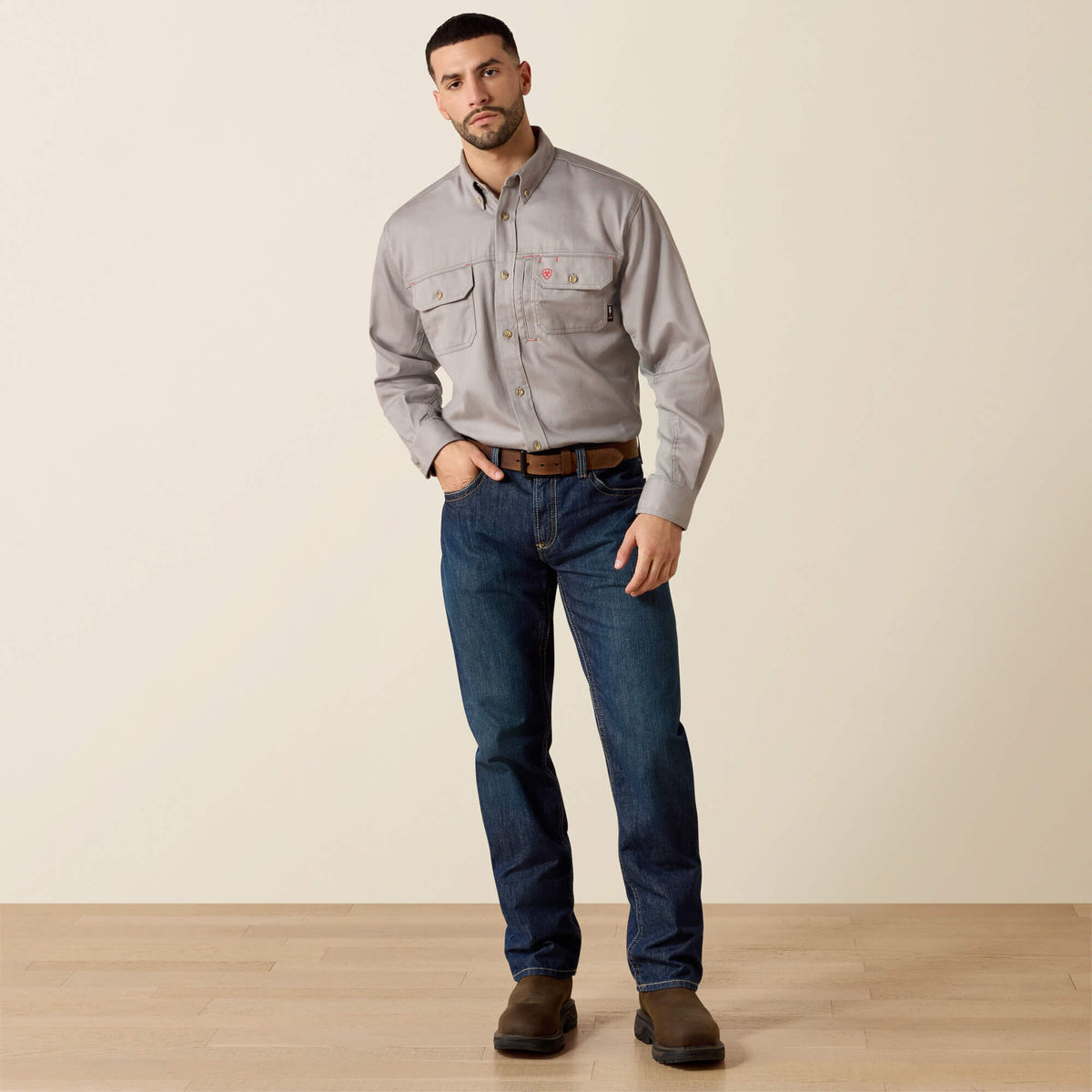 FR Solid Vent Work Shirt - US 9684