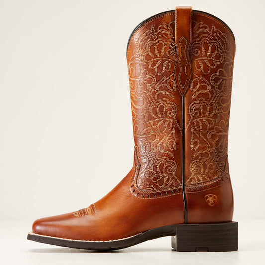 Round Up Remuda Wide Square Toe Western Boot - US 1101