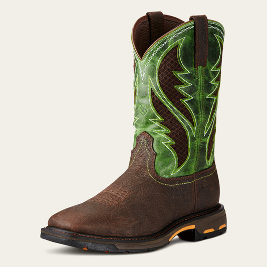 WorkHog Wide Square Toe VentTEK Work Boot - US 7429
