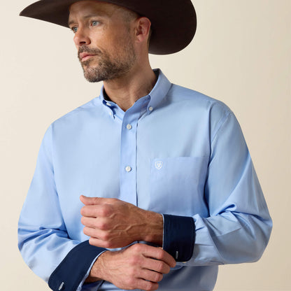 Wrinkle Free Solid Classic Fit Shirt - US 3278
