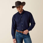 Wrinkle Free Solid Classic Fit Shirt - US 6114