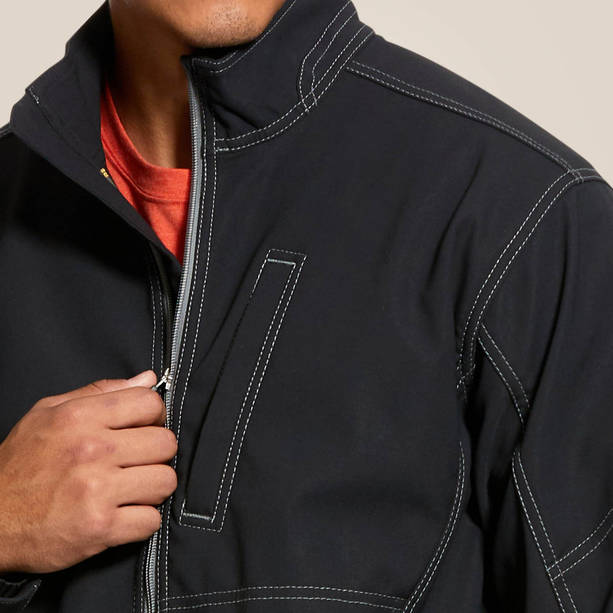 Rebar Stretch Canvas Softshell Jacket - US 0099