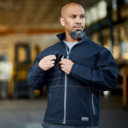 Rebar Stretch Canvas Softshell Jacket - US 0099