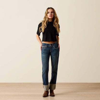 Mid Rise Ivy Straight Leg Jean - US 2501