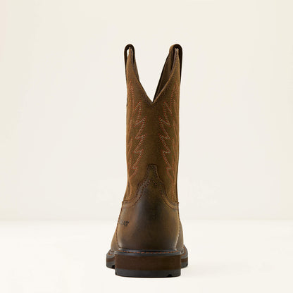 Groundbreaker Wide Square Toe Waterproof Work Boot - US 2287