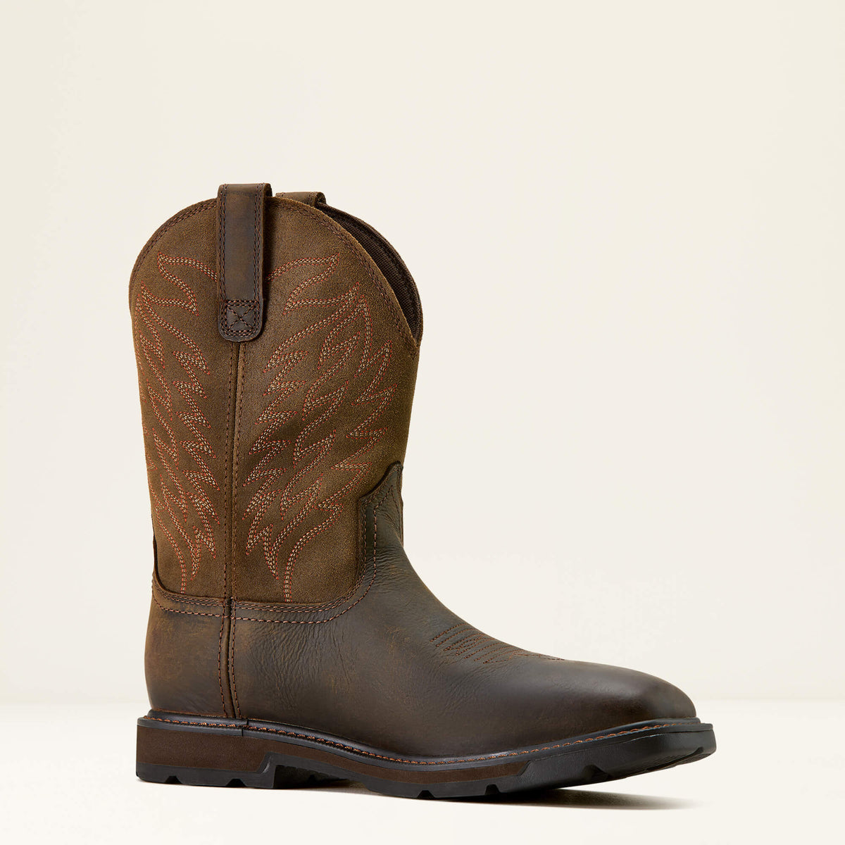 Groundbreaker Wide Square Toe Waterproof Work Boot - US 2287