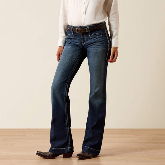 Mid Rise Entwined Trouser Jeans - US 4281
