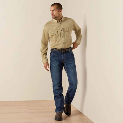 FR Solid Vent Work Shirt - US 9182