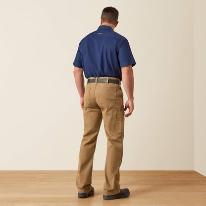 Rebar M4 Relaxed DuraStretch Washed Twill Dungaree Boot Cut Pant - US 9842