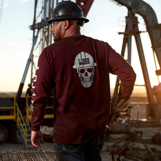 FR Roughneck Skull Logo T-Shirt - US 6007