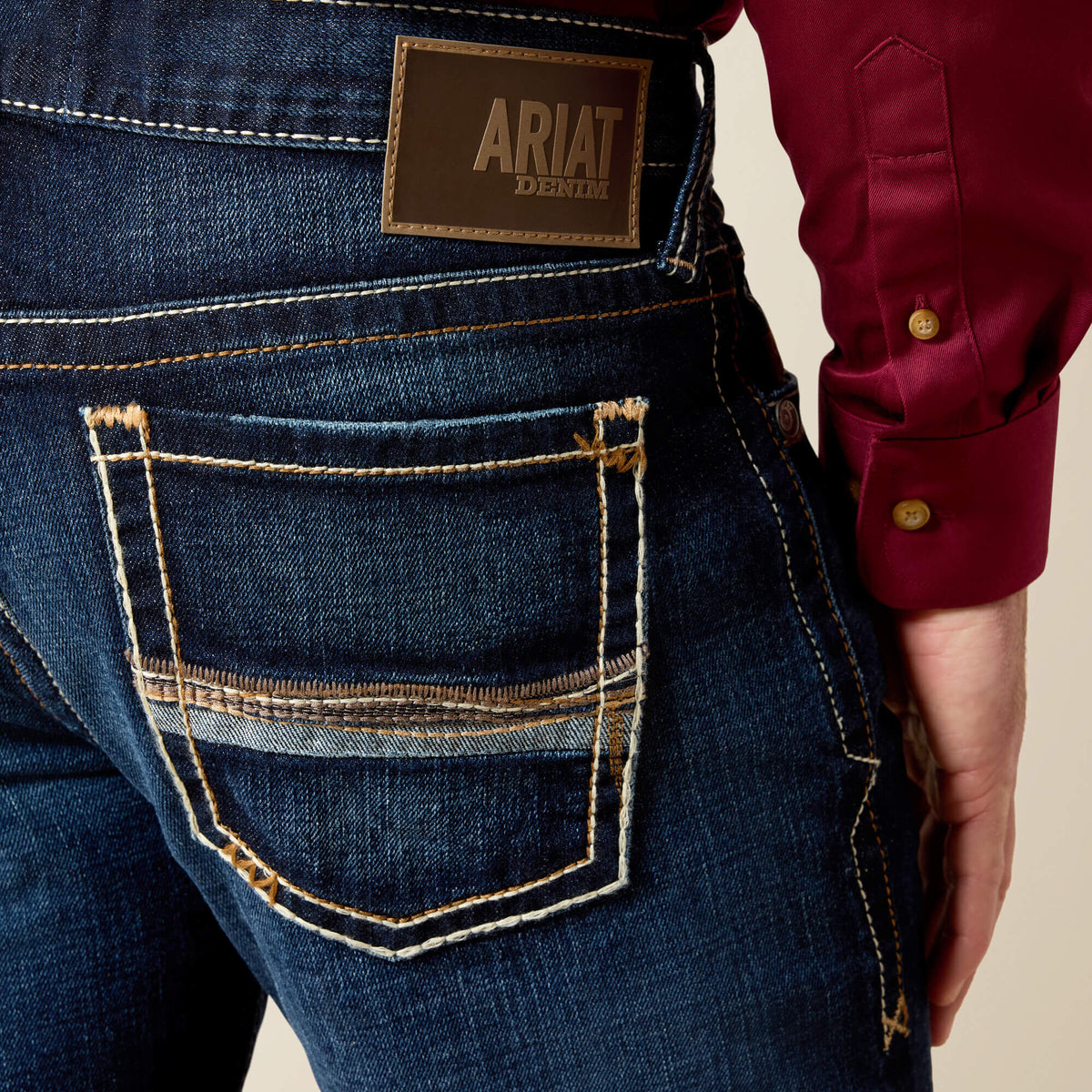 M7 Rocker Concord Stretch Stackable Straight Leg Jean - US 3366