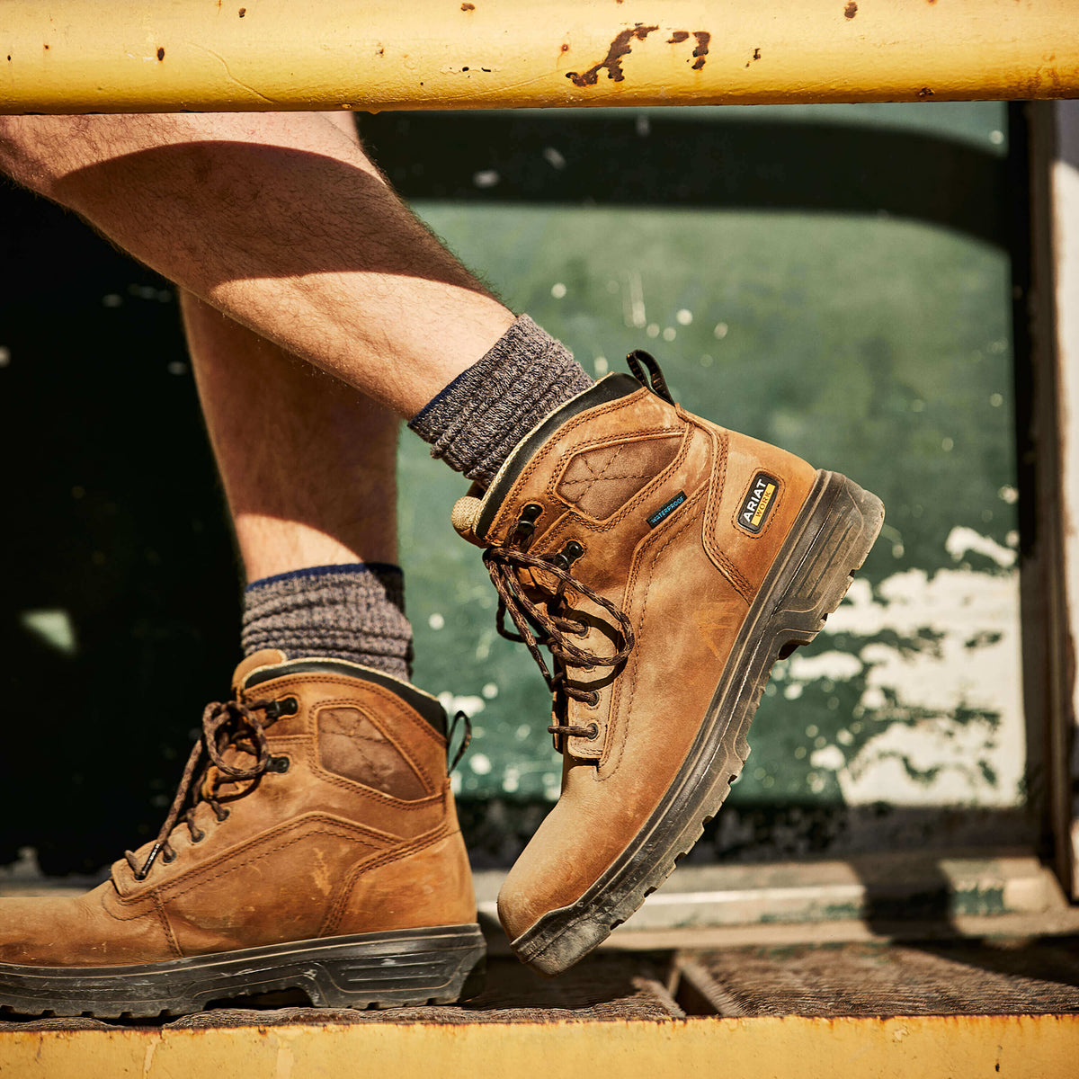 Turbo 6" Waterproof Carbon Toe Work Boot - US 0848