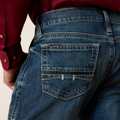 M7 Rocker Stretch Coltrane Stackable Straight Leg Jean - US 6061
