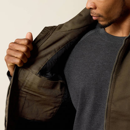 Rebar Washed DuraCanvas Insulated Vest - US 0727