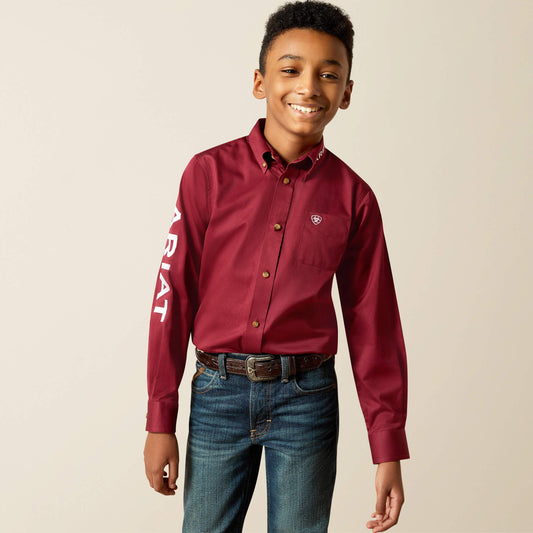 Team Logo Twill Classic Fit Shirt - US 0007