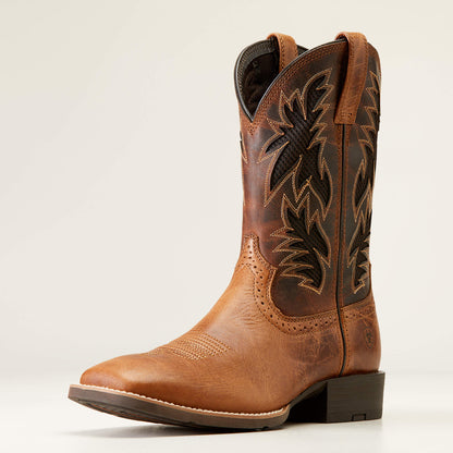 Sport Cool VentTEK Wide Square Toe Cowboy Boot - US 3484
