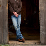 M7 Rocker Stretch Stirling Stackable Straight Leg Jean - US 8083