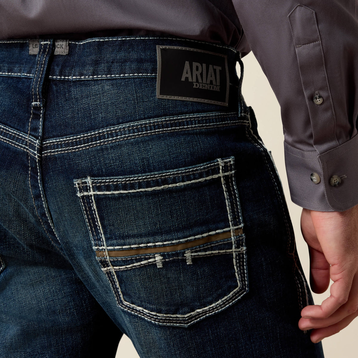 M5 Slim Stretch Coltrane Stackable Straight Leg Jean - US 2284