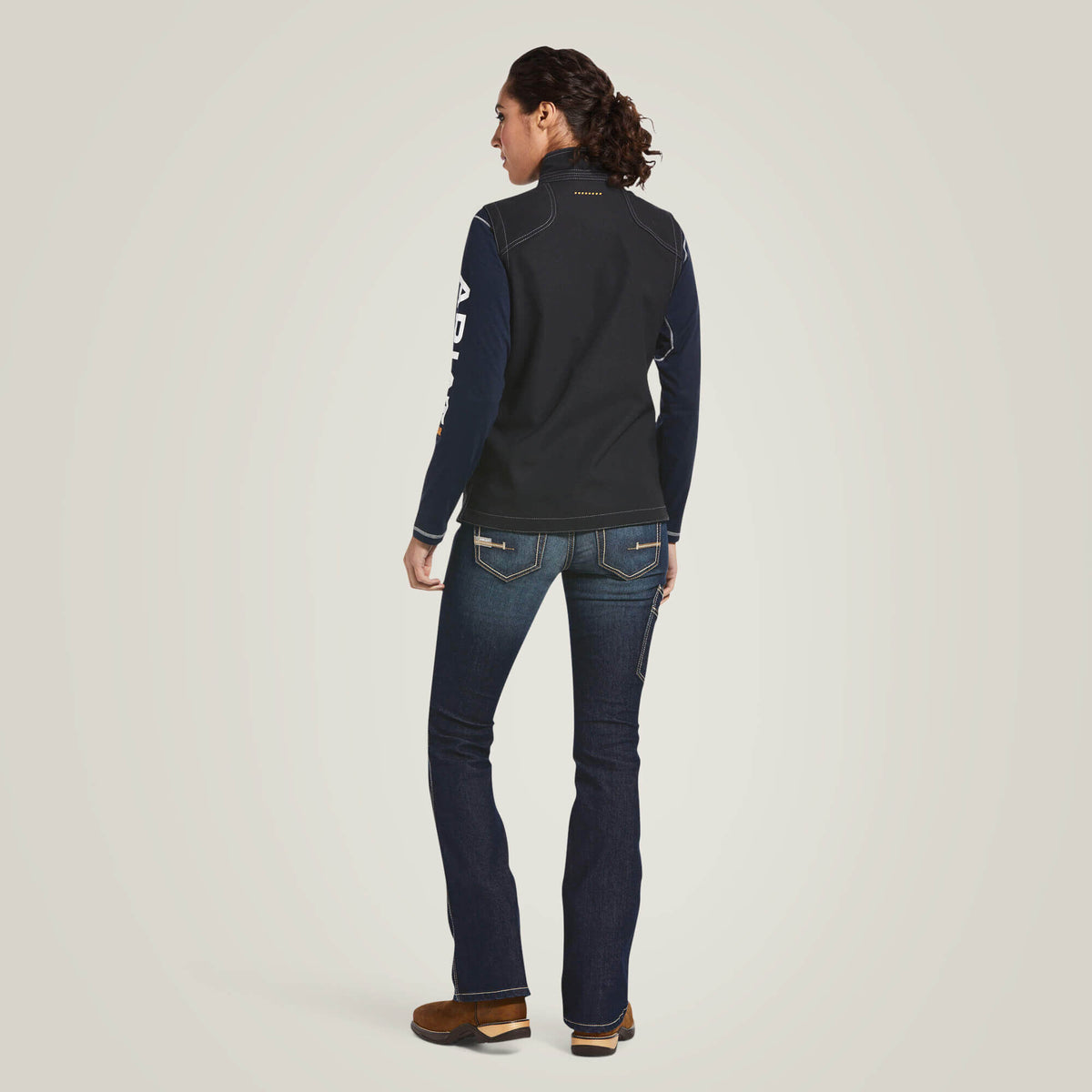 Rebar Stretch Canvas Softshell Vest - US 8109