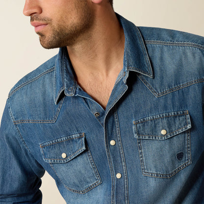 Denim Retro Fit Shirt - US 6157