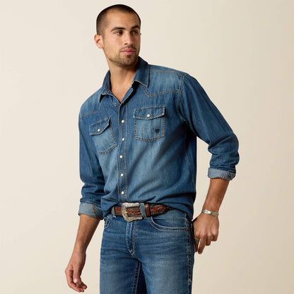 Denim Retro Fit Shirt - US 6157