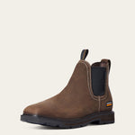 Groundbreaker Chelsea Wide Square Toe Waterproof Steel Toe Work Boot - US 0457