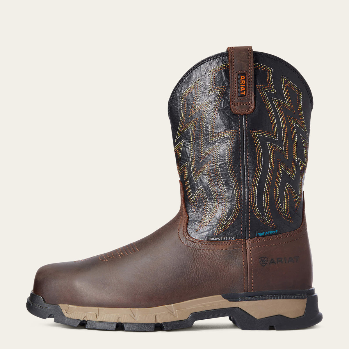 Rebar Flex Western Waterproof Composite Toe Work Boot - US 8946