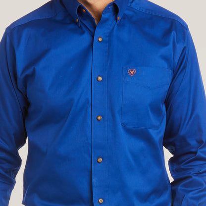 Solid Twill Fitted Shirt - US 6671