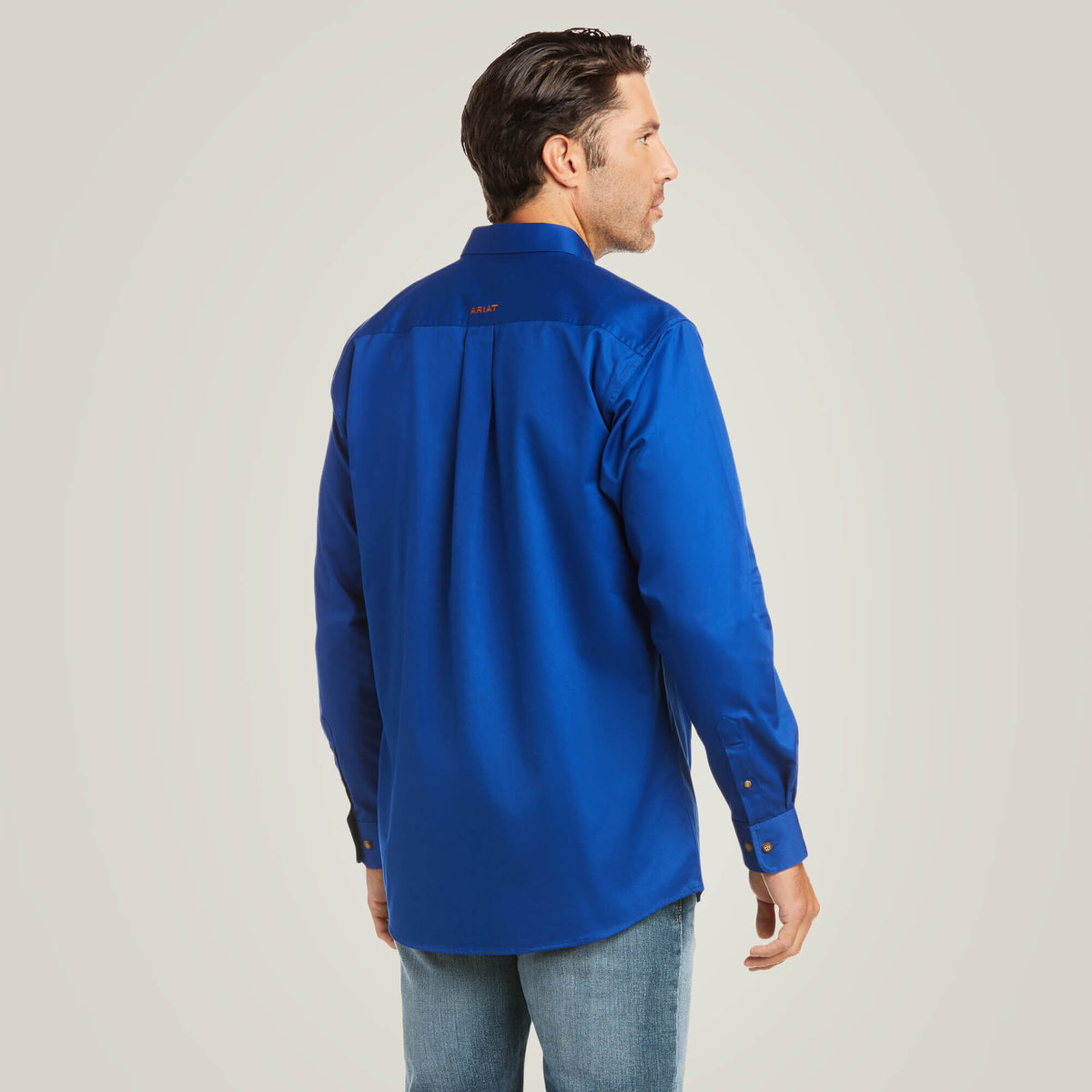 Solid Twill Fitted Shirt - US 6671