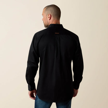 Solid Twill Fitted Shirt - US 5766