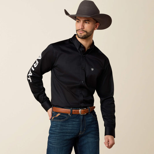 Team Logo Twill Fitted Shirt - US 1970