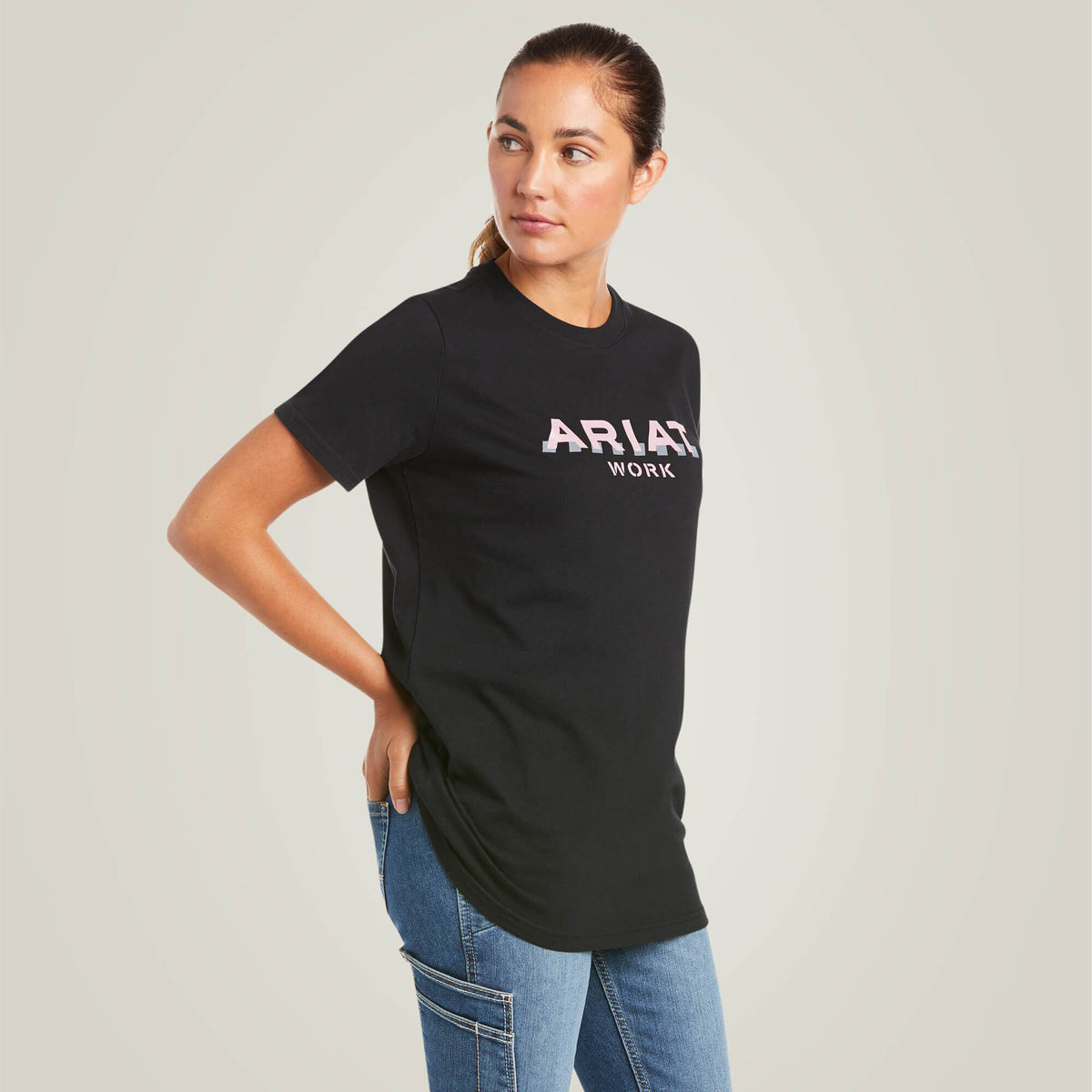 Rebar Cotton Strong Logo T-Shirt - US 6977